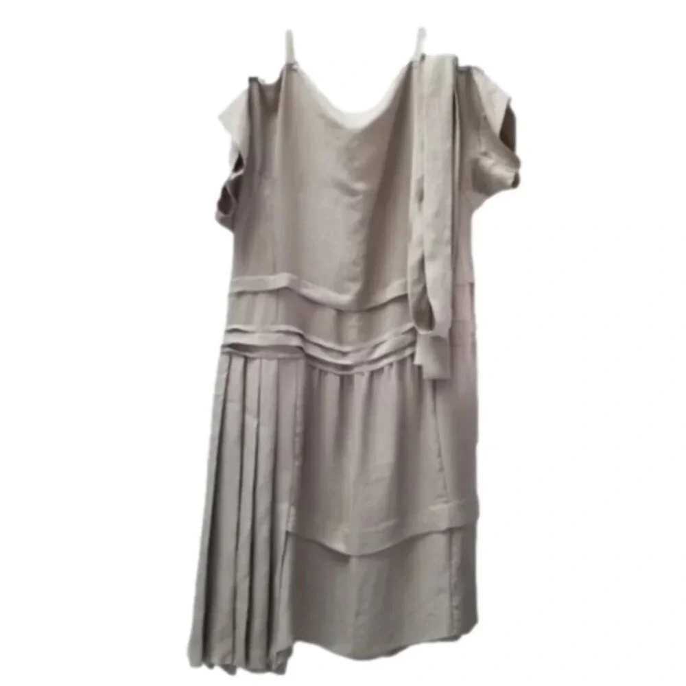 Nwot Prada Triacetate Off The Shoulder Midi Dress 44